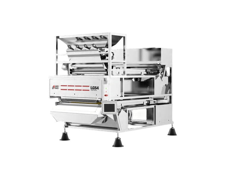 Stainless steel belt type special color sorting machine for coarse grains